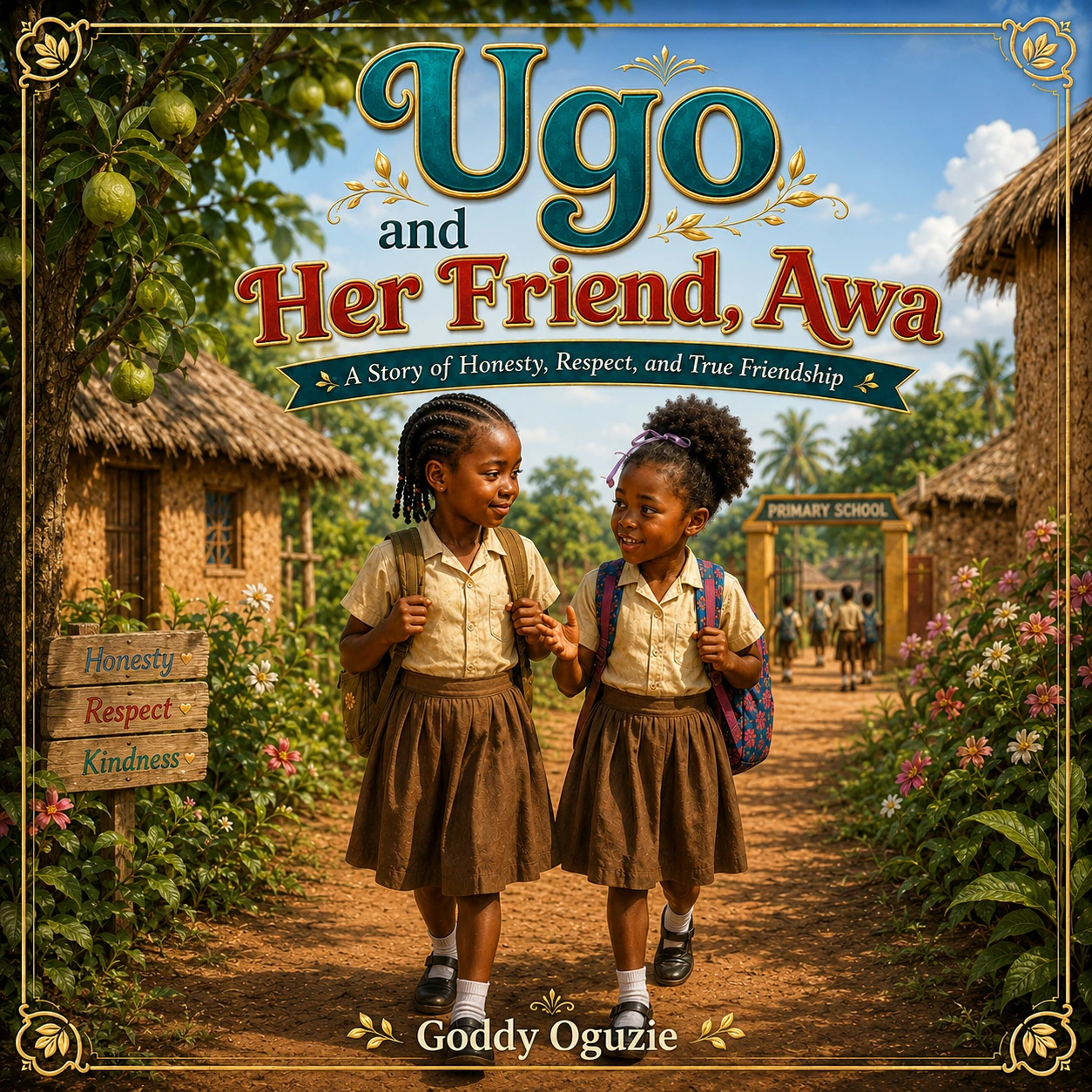 Ugo and Her Friend, Awa cover